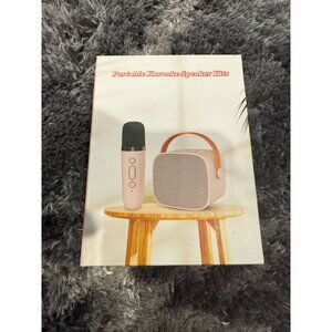 Karaoke Machine for Kids Age 4-12 Kids Microphone with 1 Wireless Mic Portable B